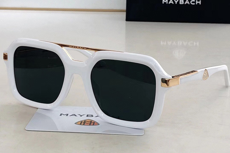 THE MADE Sunglasses In White Gold