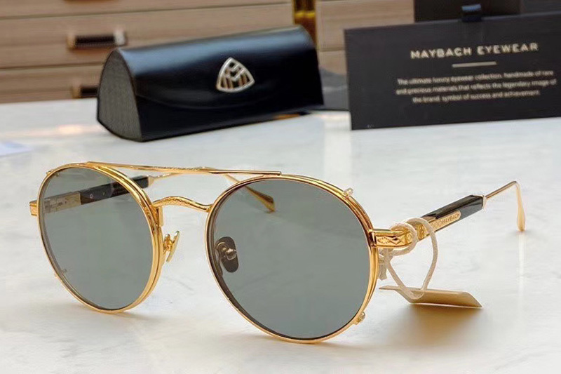 THE POET I Sunglasses In Gold Grey