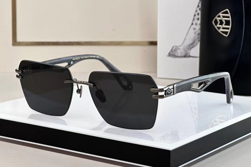 THE WEBEN II Sunglasses In Gunmetal Black Grey