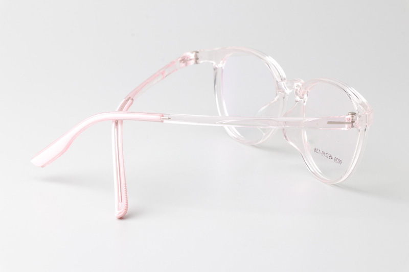 TR6620 Eyeglasses Transparent Pink