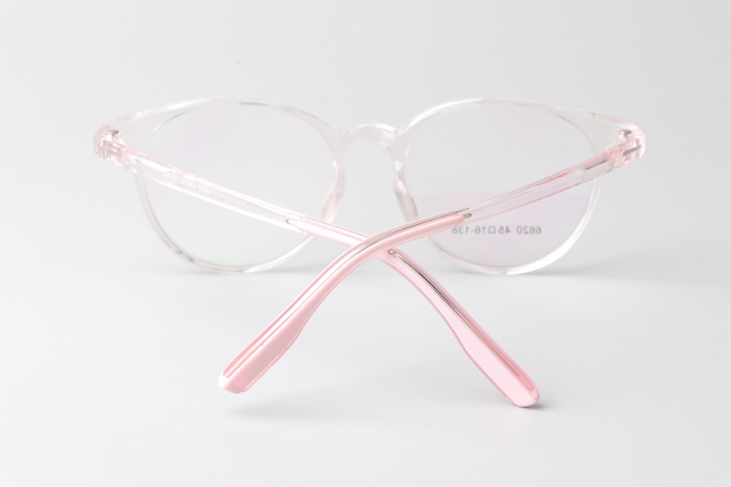 TR6620 Eyeglasses Transparent Pink