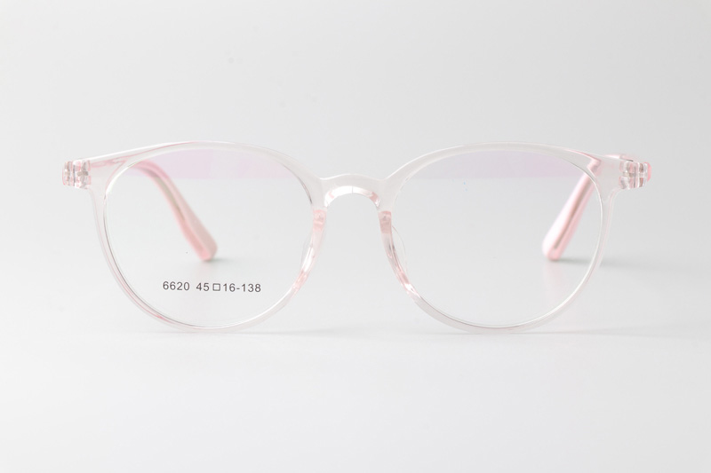 TR6620 Eyeglasses Transparent Pink