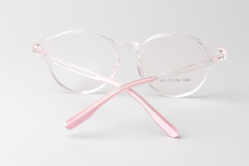 TR6621 Eyeglasses Clear Pink