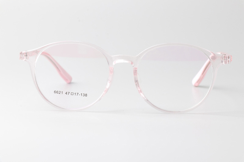TR6621 Eyeglasses Clear Pink