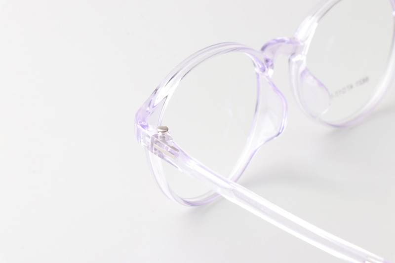 TR6621 Eyeglasses Clear Purple