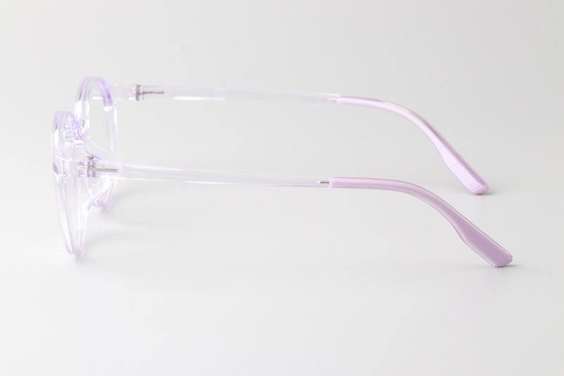 TR6621 Eyeglasses Clear Purple