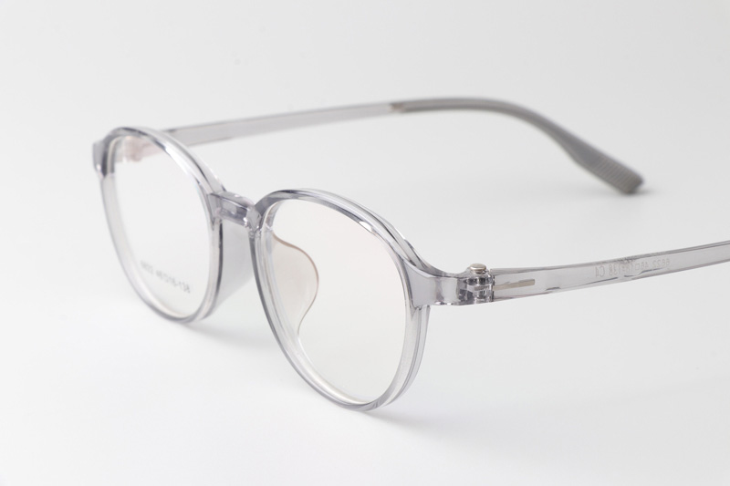 TR6622 Eyeglasses Transparent Gray