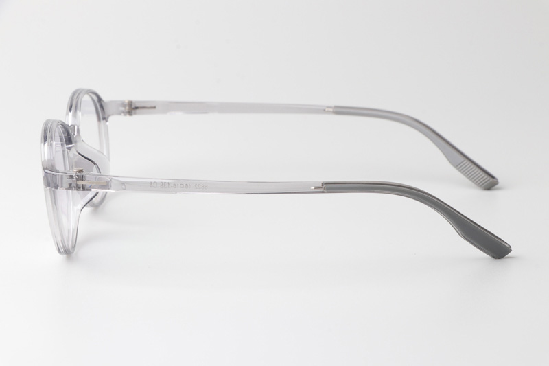 TR6622 Eyeglasses Transparent Gray