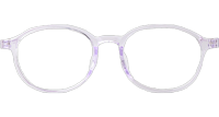 TR6622 Eyeglasses Transparent Purple