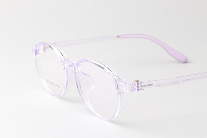 TR6622 Eyeglasses Transparent Purple