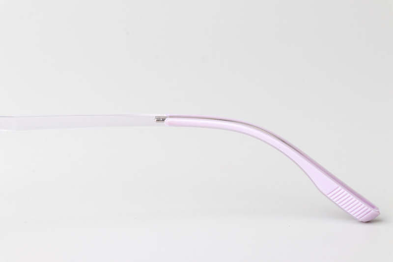 TR6622 Eyeglasses Transparent Purple