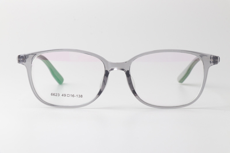 TR6623 Eyeglasses Clear Gray