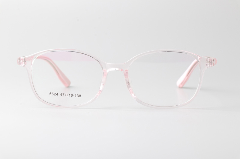 TR6624 Eyeglasses Clear Pink