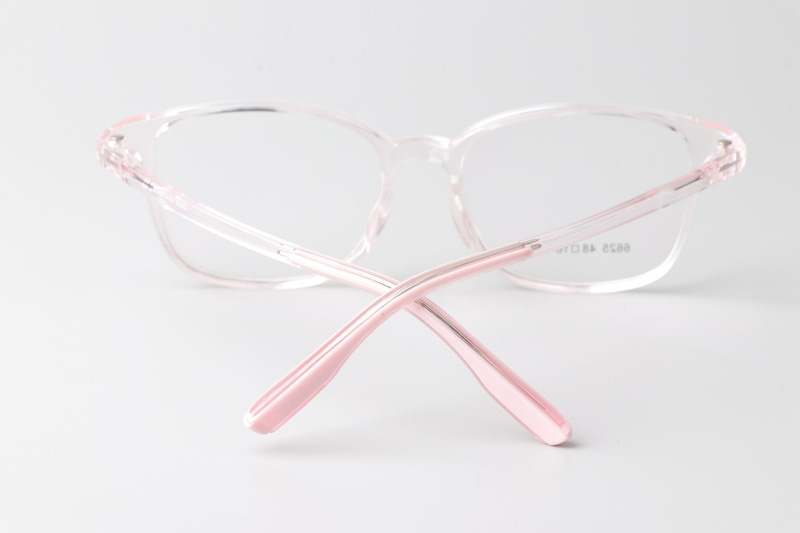 TR6625 Eyeglasses Transparent Pink