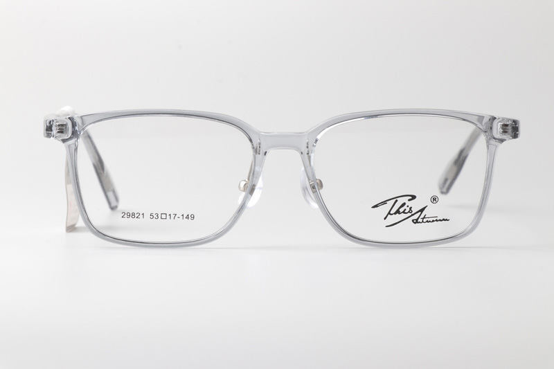 TT29821 Eyeglasses Transparent Gray