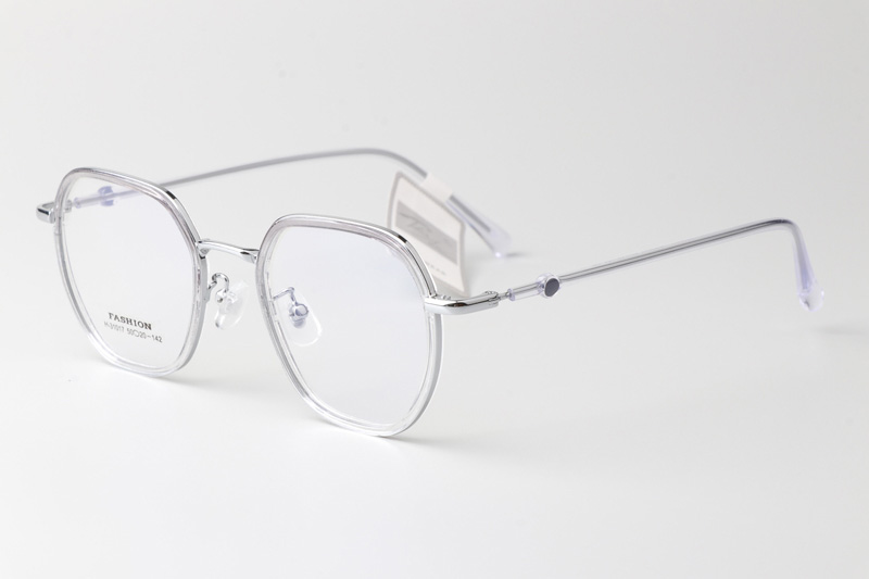 TT31017 Eyeglasses Transparent Silver