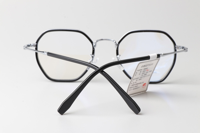 TT31046 Eyeglasses Black Silver