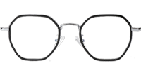 TT31046 Eyeglasses Black Silver