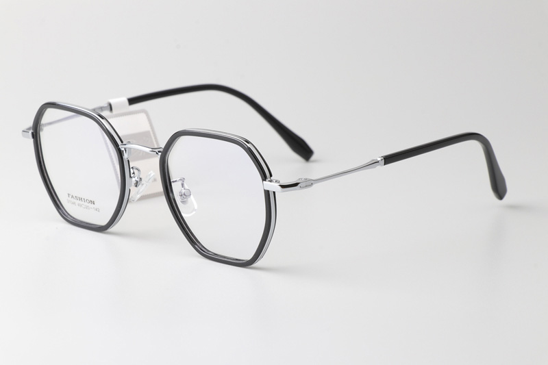 TT31046 Eyeglasses Black Silver