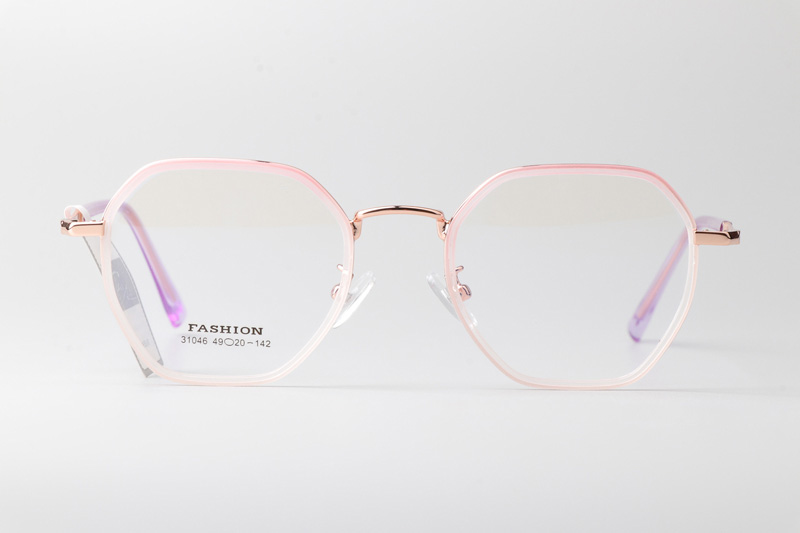 TT31046 Eyeglasses Pink Rose Gold