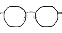 TT31056 Eyeglasses Black Silver