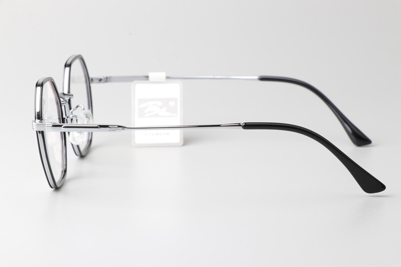 TT31056 Eyeglasses Black Silver