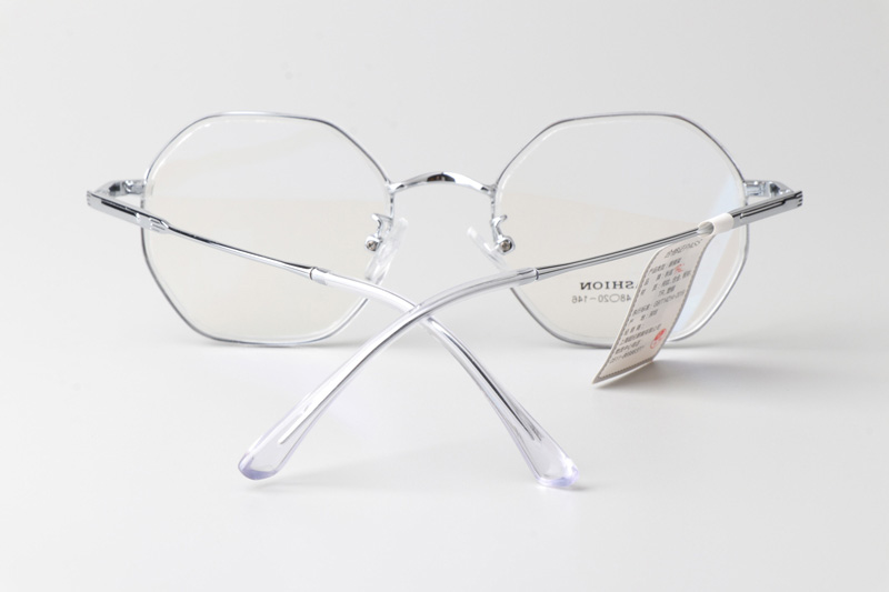 TT31056 Eyeglasses Transparent Silver