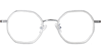 TT31056 Eyeglasses Transparent Silver