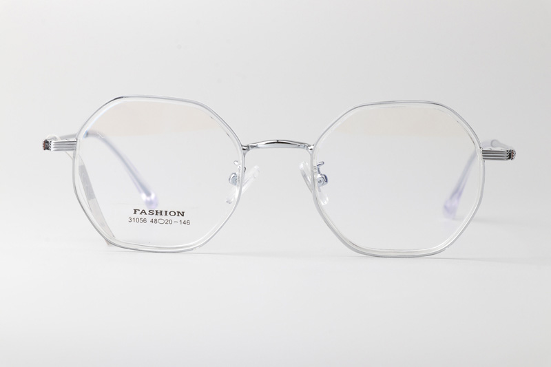 TT31056 Eyeglasses Transparent Silver