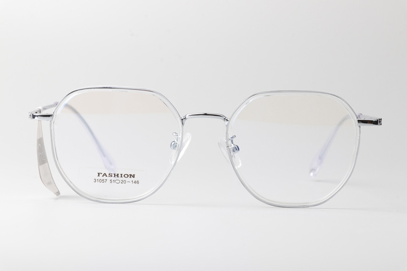 TT31057 Eyeglasses Transparent Silver