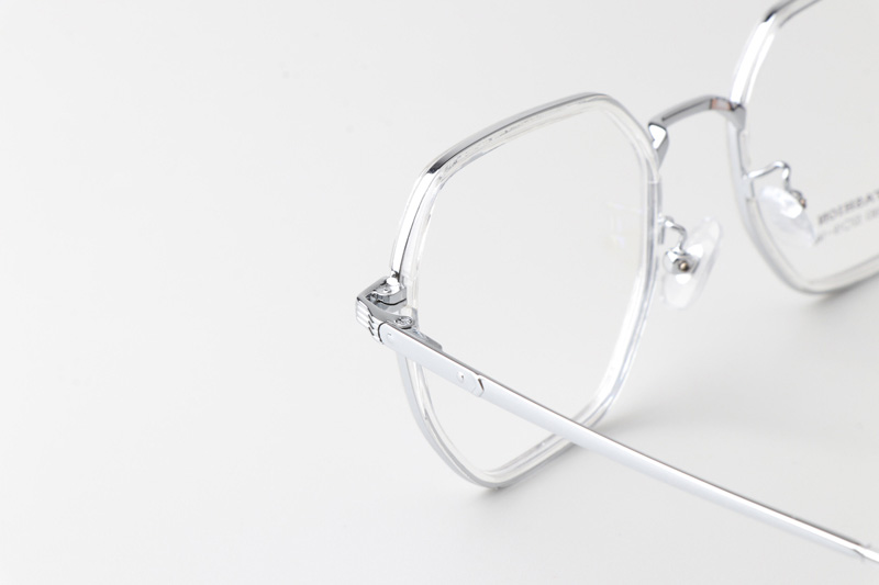 TT31063 Eyeglasses Transparent Silver