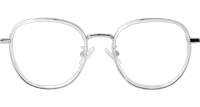 TT32010 Eyeglasses Transparent Silver