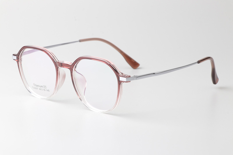 TT33007 Eyeglasses Gradient Red Silver