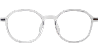 TT33007 Eyeglasses Transparent Silver