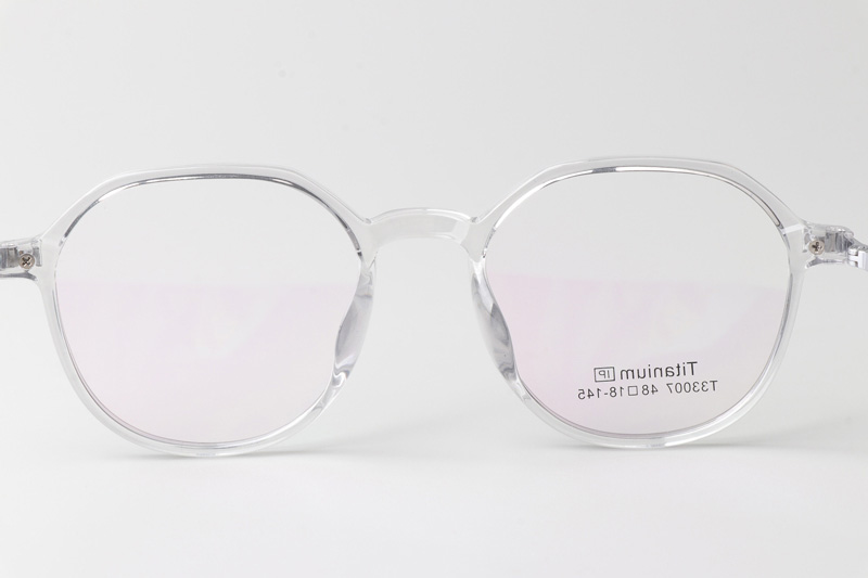 TT33007 Eyeglasses Transparent Silver