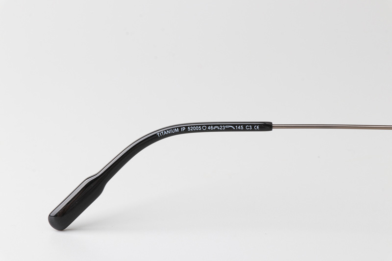 TT52005 Eyeglasses Black Gunmetal