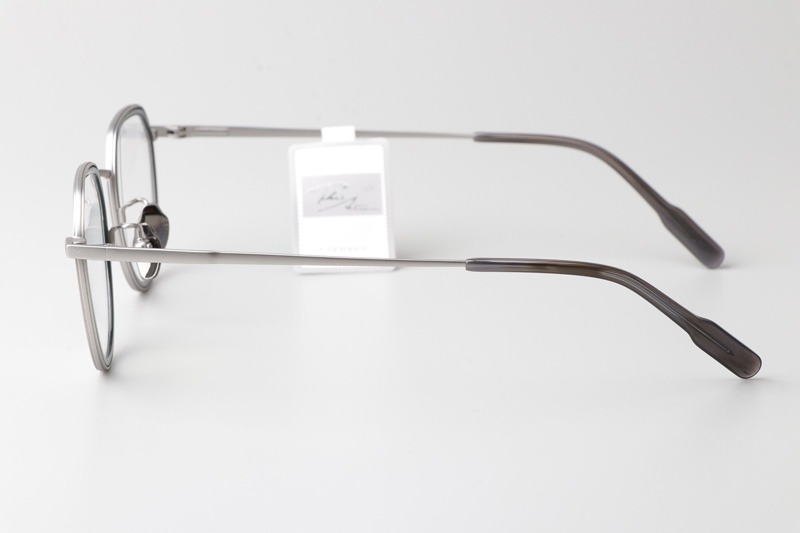 TT52009 Eyeglasses Gray Silver
