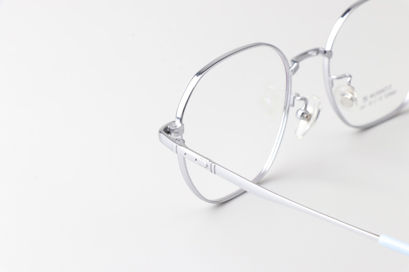 TT66602 Eyeglasses Black Silver