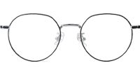 TT66603 Eyeglasses Black Silver