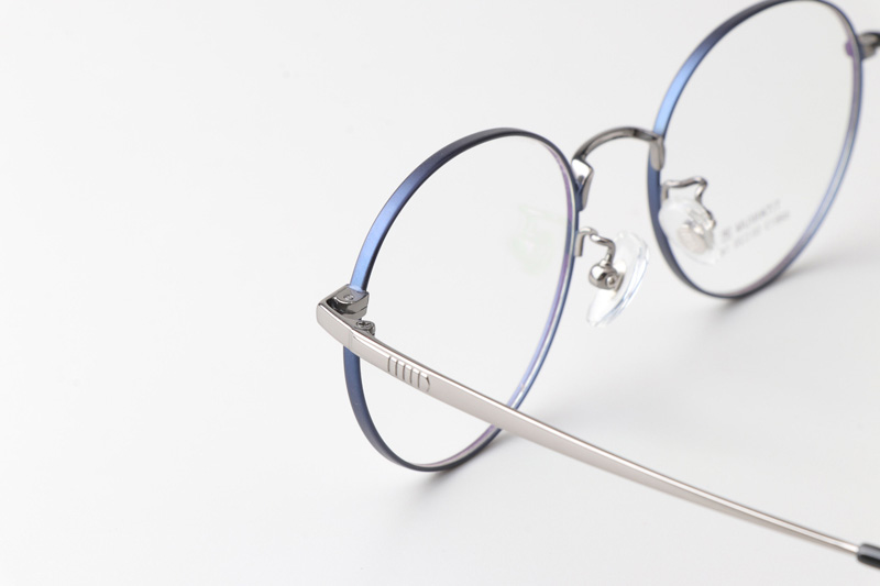 TT66613 Eyeglasses Blue Gunmetal