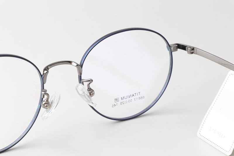 TT66613 Eyeglasses Blue Gunmetal