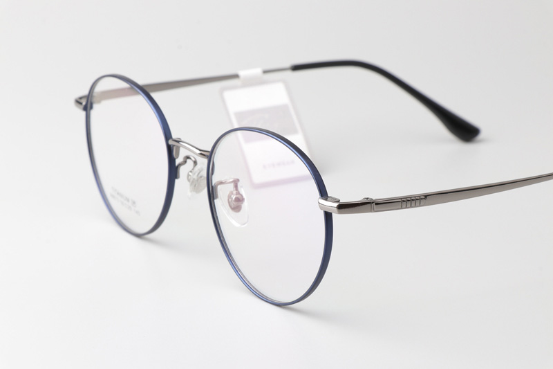 TT66613 Eyeglasses Blue Gunmetal