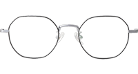 TT66614 Eyeglasses Black Silver