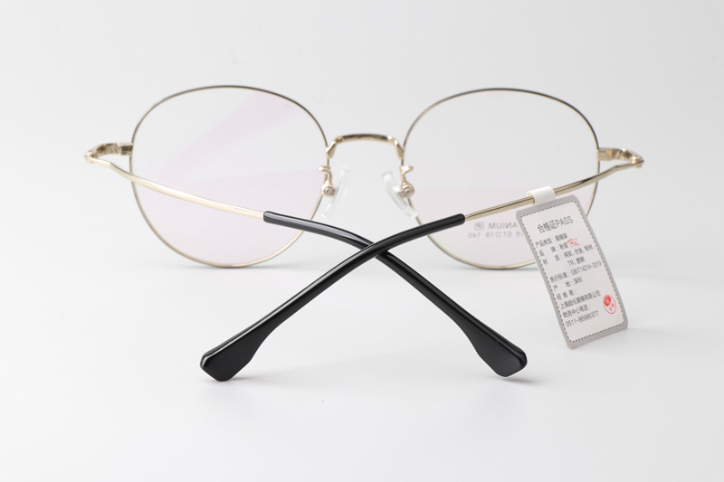 TT66615 Eyeglasses Black Gold