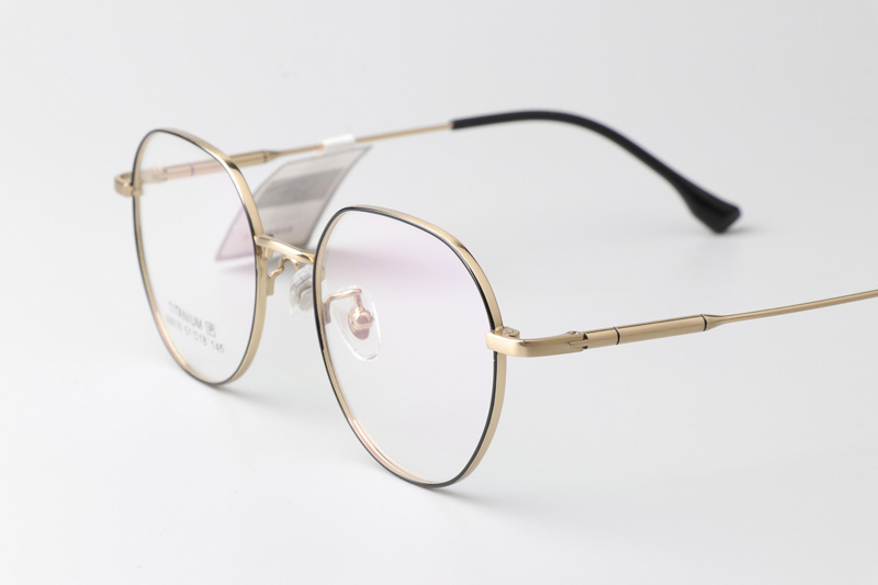 TT66616 Eyeglasses Black Gold