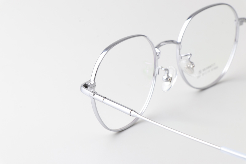 TT66616 Eyeglasses Black Silver