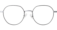 TT66616 Eyeglasses Black Silver