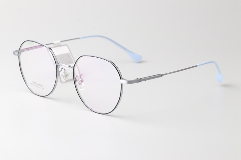 TT66616 Eyeglasses Black Silver