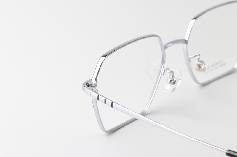 TT66623 Eyeglasses Black Silver