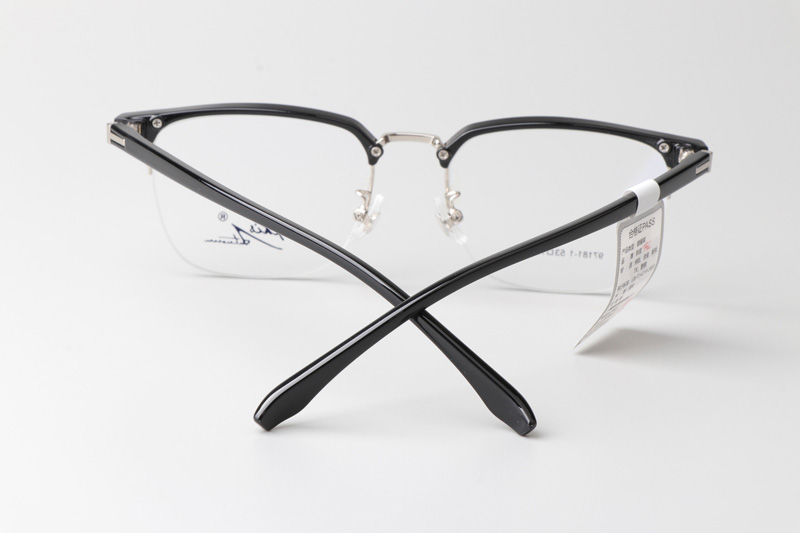 TT97181 Eyeglasses Black Silver